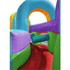 Image of POGO Obstacle Courses Retro Rainbow U-Turn Inflatable Obstacle Course with Blower by POGO 754972349116 3479