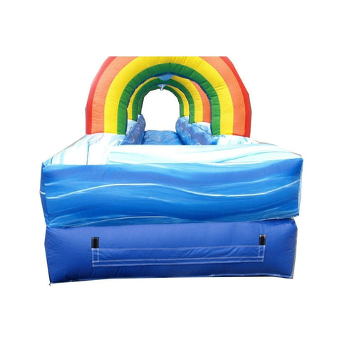 POGO SLIP N SLIDE 25' Blue Marble Inflatable Slip n Slide with Blower by POGO 754972348331 2849 25' Blue Marble Inflatable Slip n Slide with Blower by POGO SKU# 2849