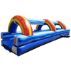 Image of POGO Slip N Slides 30' Blue Marble Inflatable Slip n Slide with Blower by POGO 754972348348 2888 30' Blue Marble Inflatable Slip n Slide with Blower by POGO SKU# 2888