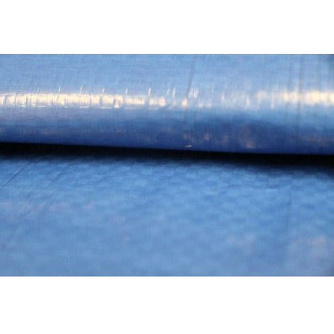 POGO Tarps 10' x 40' Blue & Silver Multi-Purpose Water Resistant Poly Tarp Cover by POGO 754972337878 267 10' x 40' Blue & Silver Multi-Purpose Water Resistant Poly Tarp Cover