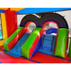 Image of POGO Water Parks & Slides 14.5'H Kids Modern Rainbow Water Slide Bounce House Combo with Blower by POGO 754972338219 1897 14.5'H Kids Modern Rainbow Water Slide Bounce House Combo Blower POGO