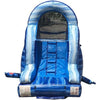 Image of POGO Water Slides 12' Blue Marble Rear Entry Wet / Dry Inflatable Slide by POGO 754972307017 7085