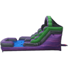 Image of POGO Water Slides 12' Purple Marble Inflatable Water Slide with Blower by POGO 754972312172 2492 12' Purple Marble Inflatable Water Slide with Blower by POGO SKU#2492