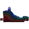 Image of POGO Water Slides 12' Retro Rainbow Inflatable Water Slide with Blower By POGO 754972309042 2509 12' Retro Rainbow Inflatable Water Slide with Blower By POGO SKU- 2509