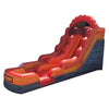 Image of POGO Water Slides 15' Fire Marble Inflatable Water Slide With Blower by POGO 754972312233 2530 15' Fire Marble Inflatable Water Slide With Blower by POGO SKU #2530