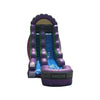 Image of POGO Water Slides 15' Purple Marble Inflatable Water Slide with Blower by POGO 754972312240 2540 15' Purple Marble Inflatable Water Slide with Blower by POGO SKU #2540