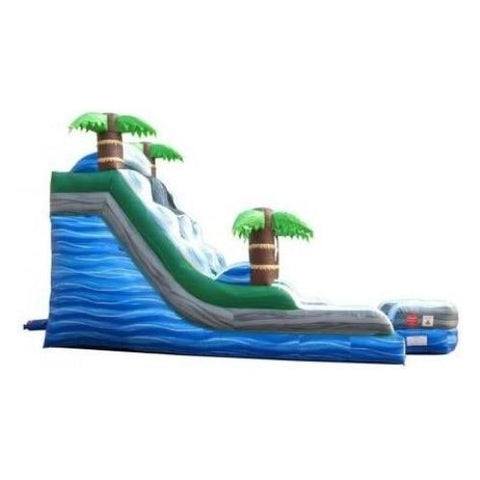 POGO Water Slides 15' Tropic Marble Inflatable Water Slide with Blower by POGO 754972361576 2677 15' Tropic Marble Inflatable Water Slide w Blower by POGO SKU # 2677