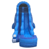 Image of POGO Water Slides 18' Blue Marble Inflatable Water Slide with Blower by POGO 754972307024 2687 18' Blue Marble Inflatable Water Slide with Blower by POGO SKU#2687