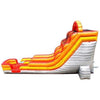 Image of POGO Water Slides 18' Fire Red Marble Inflatable Water Slide with Blower by POGO 754972307031 2724
