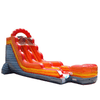 Image of POGO Water Slides 18' Fire Red Marble Inflatable Water Slide with Blower by POGO 754972307031 2724