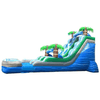 Image of POGO Water Slides 18' Tropical Marble Wet / Dry Inflatable Slide by POGO 781880202646 2743