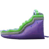 Image of POGO Water Slides 19' Purple Marble Double Lane Curved Inflatable Water Slide with Blower by POGO 754972336666 2756 19' Purple Marble Double Lane Curved Inflatable Water SlideBlower POGO