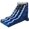 Image of POGO Water Slides 22' Blue Marble Wave Dual Lane Inflatable Water Slide with Blower by POGO 754972324861 2788 22' Blue Marble Wave Dual Lane Inflatable Water Slide Blower POGO