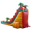 Image of POGO Water Slides 22' Tropical Fire Marble Inflatable Water Slide with Blower by POGO 754972356350 3379 22' Tropical Fire Marble Inflatable Water Slide with Blower POGO 3379