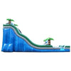Image of POGO Water Slides 24' Tropical Marble Double Bay Inflatable Water Slide with Blower by POGO 754972372268 7176 24' Tropical Marble Double Bay Inflatable Water Slide with Blower