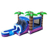 Image of POGO Water Slides Kids Tropical Water Slide Bounce House Combo with Blower by POGO 754972338233 6990