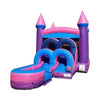 Image of POGO WET N DRY COMBOS Kids Pink Water Slide Bounce House Combo with Blower by POGO 754972338226 7000 Kids Pink Water Slide Bounce House Combo with Blower by POGO SKU# 7000