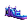 Image of POGO WET N DRY COMBOS Mega Purple Marble Water Slide Bounce House Combo with Blower by POGO 754972338271 6978