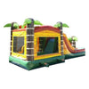 Image of POGO WET N DRY COMBOS Mega Tropical Fire Marble Water Slide Bounce House Combo with Blower by POGO 754972360623 3350 Mega Tropical Fire Marble Water Slide Bounce House Combo with Blower