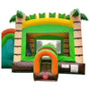 Image of POGO WET N DRY COMBOS Mega Tropical Water Slide Bounce House Combo with Blower by POGO 754972338264 6992 Mega Tropical Water Slide Bounce House Combo with Blower by POGO 6992