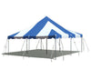 Image of 20' x 20' Premium Canopy Pole Party Tent - Blue and White