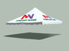 Image of 20' x 20' Premium Pole Party Tent Top - Custom