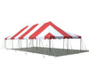 Image of 20' x 40' Premium Canopy Pole Party Tent - Red and White