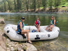Image of 12 ft Whitewater Raft | Self-Bailing Inflatable River Raft