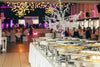 Image of 48" Rectangle Wood Folding Banquet Table