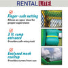 Image of Rental Lite Tropical Bounce House Slide Combo with Non-Removable Pool