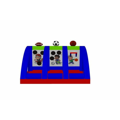 Rocket Inflatables Commercial Bouncers 14'H Inflatable Sports 3-in-1 Sports Activity Center by Rocket Inflatables 781880231721 SPO-31SS 14'H Inflatable Sports 3in1 Sports Activity Center Rocket Inflatables