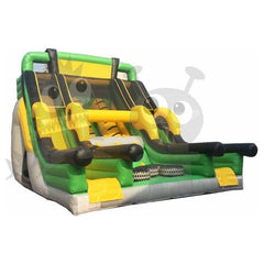 Rocket Inflatables Commercial Bouncers 22'H Pipe Rush Double Lane Dry Slide by Rocket Inflatables 781880231929 SLD-PR3020