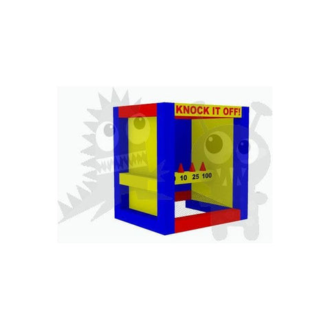 Rocket Inflatables Commercial Bouncers 8'H Commercial Grade Inflatable Knock It Off Archery Game by Rocket Inflatables 781880231714 SPO-KIO1078 8'H Commercial Grade Inflatable Knock Archery Game Rocket Inflatables