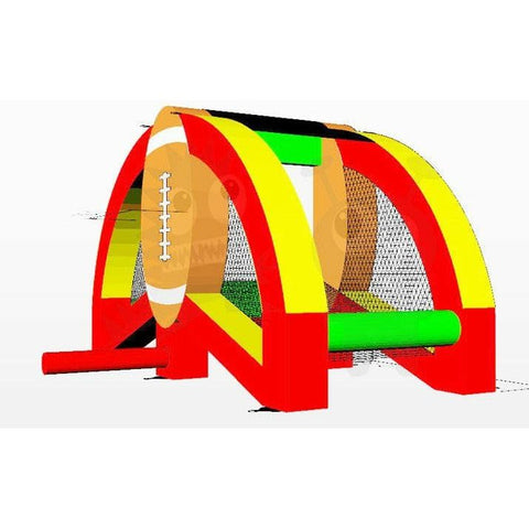 Rocket Inflatables Commercial Bouncers 9'H Inflatable Quarterback Challenge Football Toss Game by Rocket Inflatables