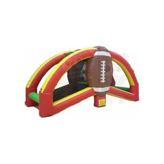 9'H Inflatable Quarterback Challenge Football Toss Game by Rocket Inflatables