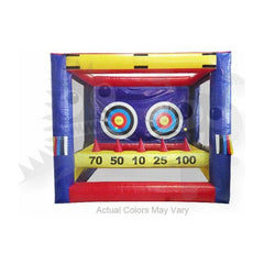 Rocket Inflatables Commercial Bouncers Commercial Grade Inflatable Knock It Off Archery Game by Rocket Inflatables 9'H Inflatable Quarterback Challenge Football Toss Rocket Inflatables