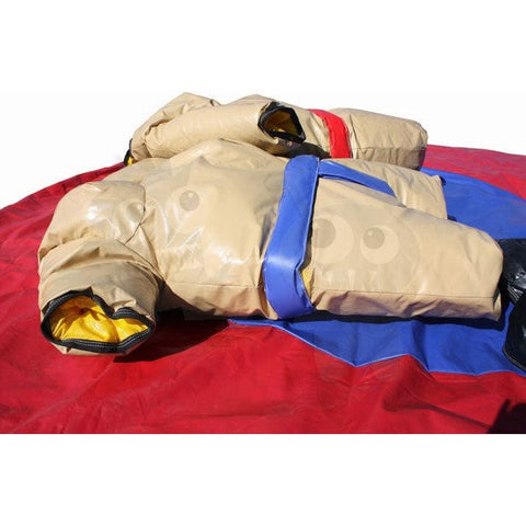 Rocket Inflatables Commercial Bouncers Copy of Commercial Sumo Suits Adults with Mat by Rocket Inflatables