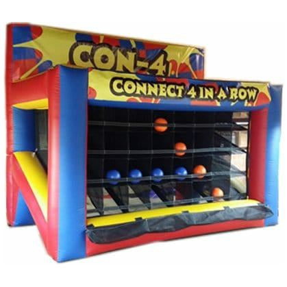 Rocket Inflatables Commercial Bouncers Connect Four In a Row Game by Rocket Inflatables 781880231745 SPO-CON4