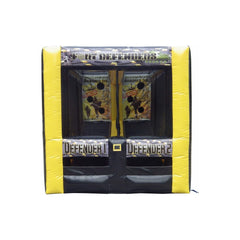 Rocket Inflatables Commercial Bouncers Fort Defenders Game by Rocket Inflatables 14'H Inflatable Sports 3in1 Sports Activity Center Rocket Inflatables