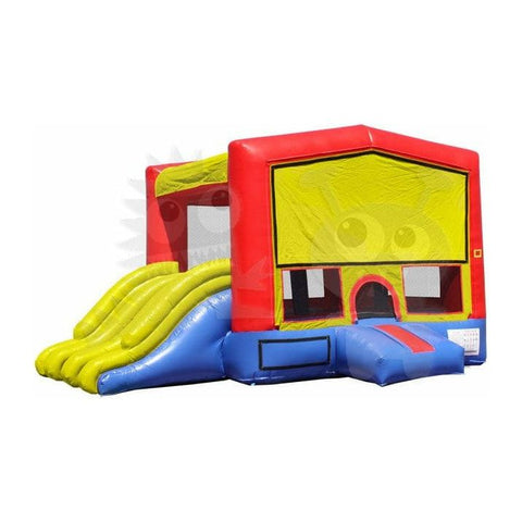 Rocket Inflatables Inflatable Bouncers 11.6'H Commercial Inflatable Combo with Double Slide, POP ups & Basketball Hoop by Rocket Inflatables COM-C35 11.6'H Commercial Inflatable Combo with Double Slide, POP ups & Basketball Hoop by Rocket Inflatables SKU# COM-C35