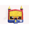 Image of Rocket Inflatables Inflatable Bouncers 13x13 Red/Yellow/Blue Bounce House Castle with Hoop by Rocket Inflatables 781880228509 BOU-060-13 13x13 Red/Yellow/Blue Bounce House Castle with Hoop Rocket Inflatables