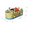 Image of Rocket Inflatables Inflatable Bouncers 14'H 3-D Noah’s Ark Inflatable Combo with Obstacles & Slide by Rocket Inflatables 781880232421 COM-NA1530/COM-NA1330 14'H 3D Noah’s Ark Inflatable Combo Obstacles Slide Rocket Inflatables