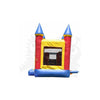 Image of 14'H Inflatable Mini Castle 5-in-1 Module Wet/Dry Combo Jumper, Slide Pool, Climbing Wall, and Basketball Hoop by Rocket Inflatables SKU #COM-511