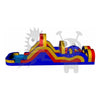 Image of Rocket Inflatables Inflatable Bouncers 15'H Commercial Inflatable Obstacle Course Wet/Dry Slide – End Load- Multiple Lane by Rocket Inflatables 781880232360 OBS-42 15'H Commercial Obstacle Course Wet/Dry Slide End Multiple Lane