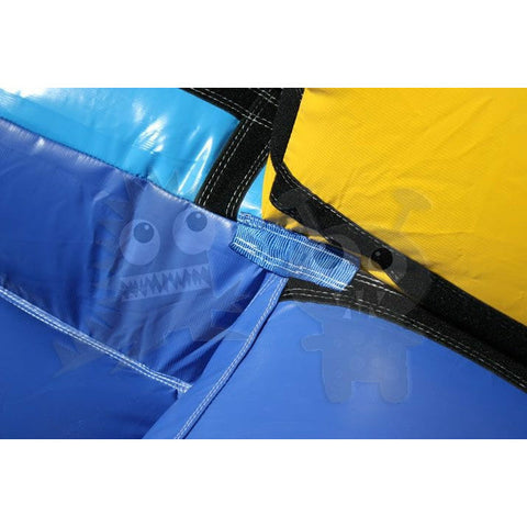 Rocket Inflatables Inflatable Bouncers 16'H Commercial Inflatable Module Combo with Water Slide, Inflatable Bottom & Basketball Hoop by Rocket Inflatables 781880223450 COM-550 16'H Module Combo Slide & Basketball by Rocket Inflatables SKU#COM-550