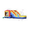 Image of Rocket Inflatables Inflatable Bouncers 16'H Commercial Inflatable Module Combo with Water Slide, Inflatable Bottom & Basketball Hoopby Rocket Inflatables 781880223450 COM-550 16'H Module Combo Slide & Basketball by Rocket Inflatables SKU#COM-550