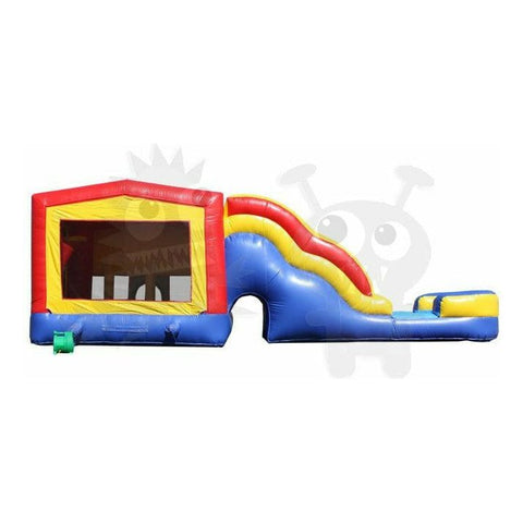 Rocket Inflatables Inflatable Bouncers 16'H Commercial Inflatable Module Combo with Water Slide, Inflatable Bottom & Basketball Hoopby Rocket Inflatables 781880223450 COM-550 16'H Module Combo Slide & Basketball by Rocket Inflatables SKU#COM-550