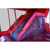 Image of Rocket Inflatables Inflatable Bouncers 16'H Inflatable Pink & Purple Castle Point Combo with Inside Slide & Hoop by Rocket Inflatables COM-C41 16'H Inflatable Pink & Purple Castle Point Combo with Inside Slide & Hoop by Rocket Inflatables SKU# COM-C41