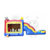Image of Rocket Inflatables Inflatable Bouncers 16'H Inflatable Wet/Dry 3-D Sports Combo with Slide Pool & Hoop by Rocket Inflatables 781880223375 COM-514 16'H Inflatable Wet/Dry 3-D Sports Combo with Slide Pool & Hoop by Rocket Inflatables by Rocket Inflatables SKU#COM-514