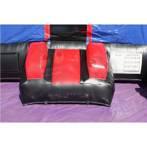 16'H Pirate 6-in-1 Inflatable Combo Jumper, Slide Pool, Climbing Wall, and Basketball Hoop by Rocket Inflatables SKU#COM-650-Pirate